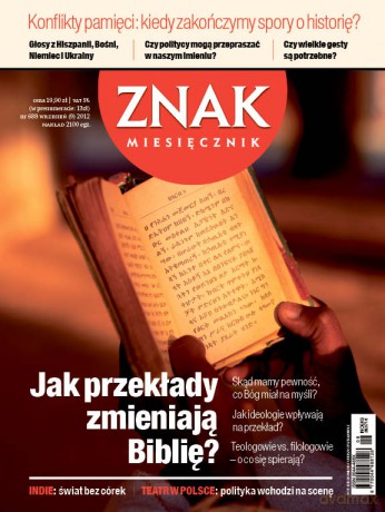 Miesięcznik ZNAK, numer 688 (wrzesień 2012) [KSIĄŻKA]