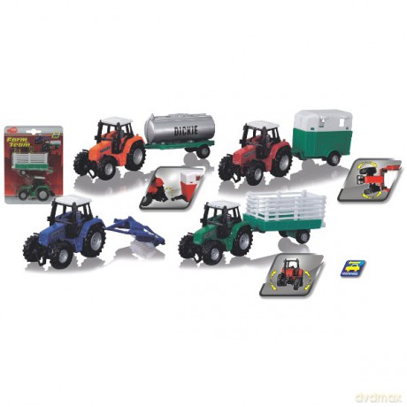 DICKIE Traktor Farma Team, 4 wz. 203475343 [ZABAWKA]