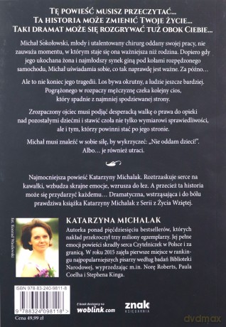 Nie oddam dzieci! - Katarzyna Michalak [KSIĄŻKA]