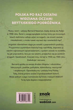 Rowerem przez Polskę Ludową. Portret kraju z 1958 roku - Bernard Newman [KSIĄŻKA]