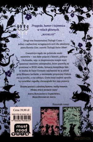 Błękit szafiru. Trylogia czasu - Kerstin Gier [KSIĄŻKA]