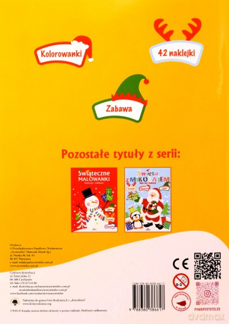 Boże Narodzenie. Koloruję i maluję - Monika Matusiak [KSIĄŻKA]