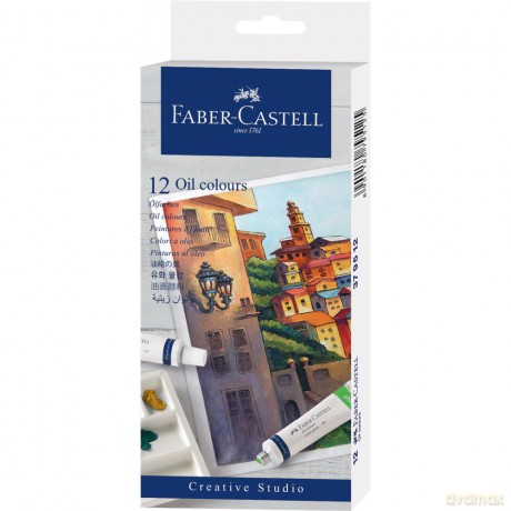 Farby Olejne Creative Studio 12 Kolx 9 ml Tubki