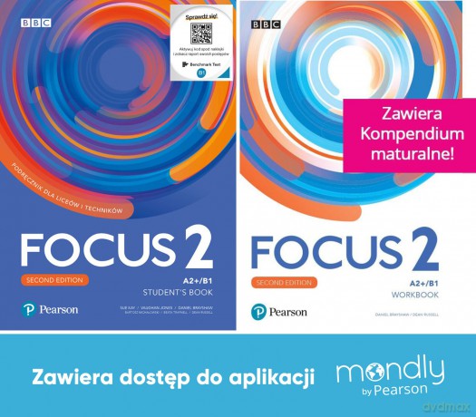 Focus Second Edition 2. Komplet Podręcznik + Zeszyt ćwiczeń + dostęp Mondly [KSIĄŻKA]