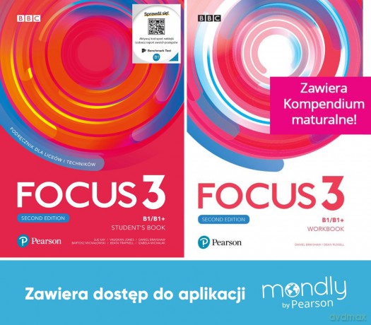 Focus Second Edition 3. Komplet Podręcznik + Zeszyt ćwiczeń + dostęp Mondly [KSIĄŻKA]