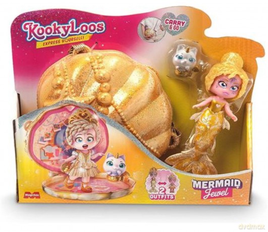 KookyLoos Kooky Mermaids Jewel 1x4 (V.0) [FIGURKA]