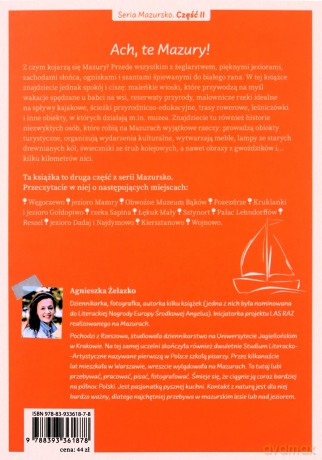 Mazursko Miasteczka, porty, jeziora, ludzie. Część 2 - Agnieszka Żelazko [KSIĄŻKA]