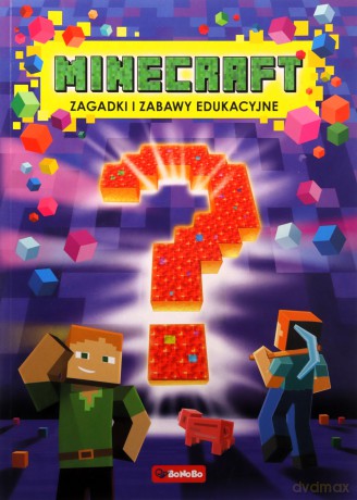 Minecraft. Zagadki i zabawy edukacyjne - Justyna Mrowiec [KSIĄŻKA]