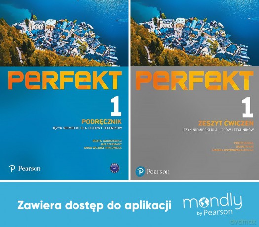 Perfekt 1. Język niemiecki. Komplet Podręcznik + Zeszyt ćwiczeń + dostęp Mondly [KSIĄŻKA]