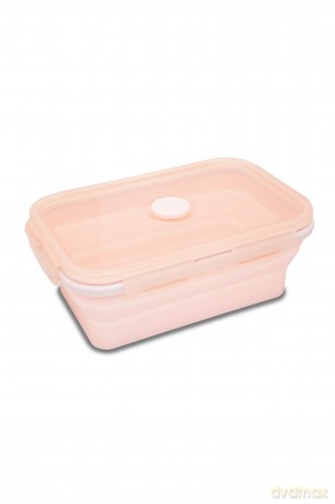Śniadaniówka silikonowa 800 ml Coolpack pastel powder peach