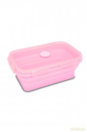 Śniadaniówka silikonowa 800 ml Coolpack pastel powder pink