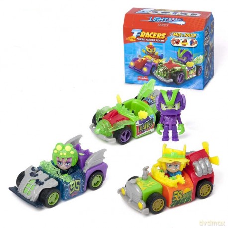 T-Racers VI Light Speed Car&Racer 1 szt. mix [FIGURKA]