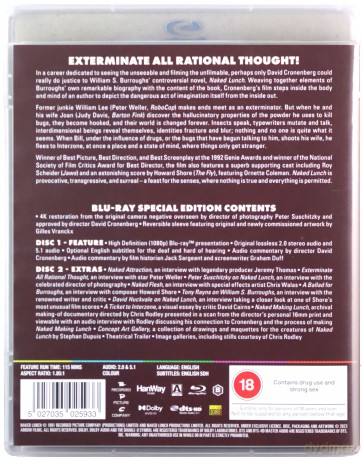 Naked Lunch (Nagi lunch) [2xBlu-Ray]