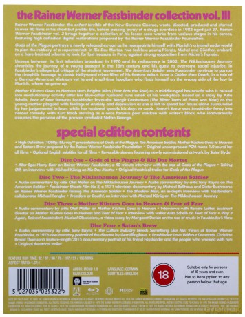 Rainer Werner Fassbinder Collection Vol. 3 [4xBlu-Ray]