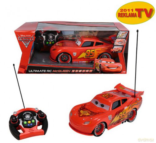DICKIE Cars 2 RC Lighting McQuenn Ster. 203089510 [ZABAWKA]
