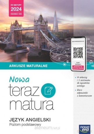 Język angielski LO Teraz matura. Arkusze Zakres podstawowy [KSIĄŻKA]
