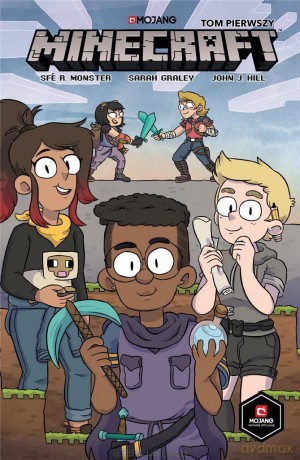Minecraft (Tom 1) - Sf R. Monster, Sarah Graley, Anna Hikiert-Bereza [KOMIKS]
