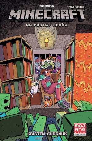 Minecraft (Tom 2) Na pastwę mobów - Kristen Gudsnuk, Kristen Gudsnuk, Anna Hikiert-Bereza [KOMIKS]