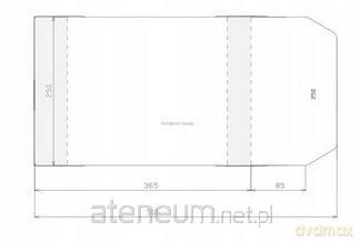 Okładka regulowana 250x450mm (50szt)