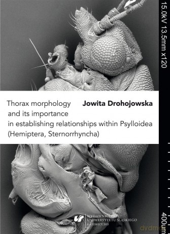 Thorax morphology and its importance in establishing relationships within Psylloidea - Jowita Drohojowska [KSIĄŻKA]