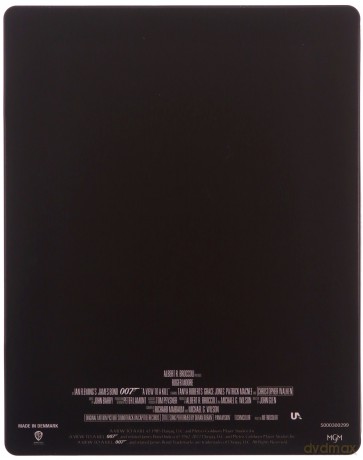 007 James Bond Zabójczy widok (steelbook) [Blu-Ray]