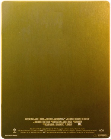 007 James Bond Człowiek ze złotym pistoletem (steelbook) [Blu-Ray]
