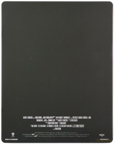 007 James Bond Moonraker (steelbook) [Blu-Ray]