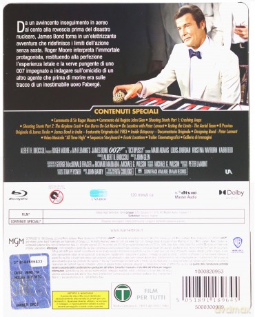 007 James Bond Ośmiorniczka (steelbook) [Blu-Ray]
