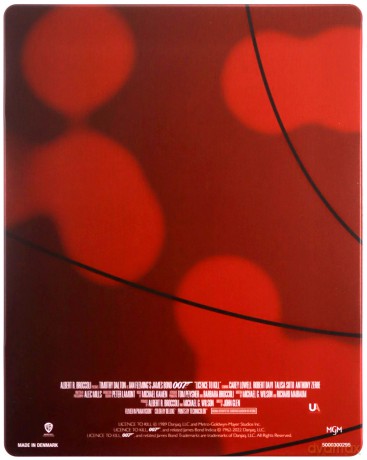007 James Bond Licencja na zabijanie (steelbook) [Blu-Ray]
