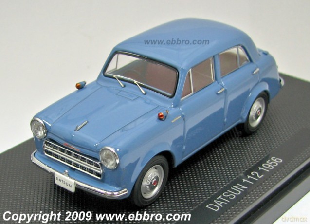 EBBRO Datsun 112 1956 (light blue) 44217 [MODELARSTWO]