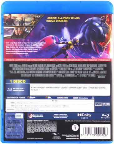 Ant-Man And The Wasp : Quantumania (Ant-Man i Osa: Kwantomania) [Blu-Ray]