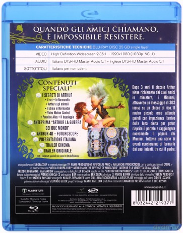 Arthur and the Revenge of Maltazard (Artur i zemsta Maltazara) [2xBlu-Ray]
