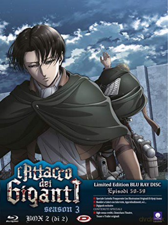Attack on Titan Ep 13-22 (Atak Tytanów) [Blu-Ray]