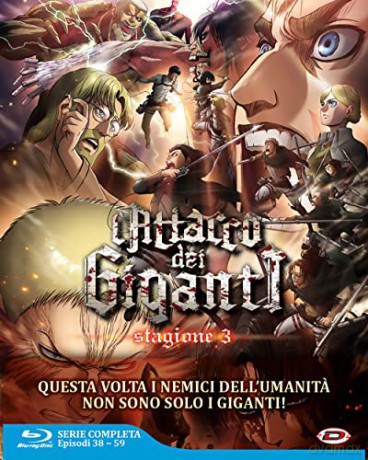 Attack on Titan Season 3 (Atak Tytanów) [Blu-Ray]