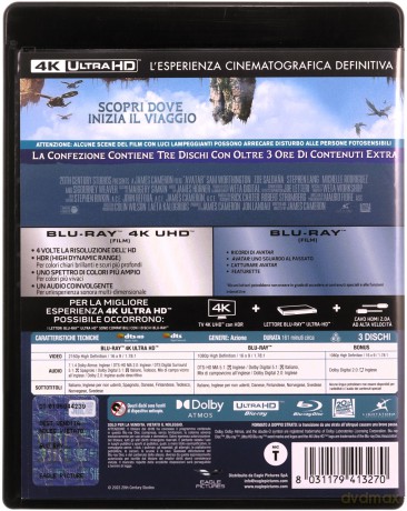 Avatar [Blu-Ray 4K]+[2xBlu-Ray]