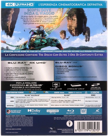 Avatar [Blu-Ray 4K]+[2xBlu-Ray]