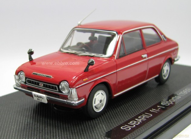 EBBRO Subaru FF1 Sports 1969 (red) 43835 [MODELARSTWO]