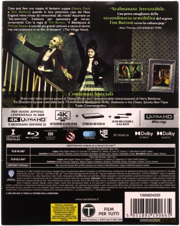 Beetlejuice (Sok z żuka) [Blu-Ray 4K]+[Blu-Ray]