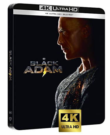 Black Adam (steelbook) [Blu-Ray 4K]+[Blu-Ray]