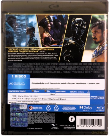 Czarna Pantera: Wakanda w moim sercu [Blu-Ray]