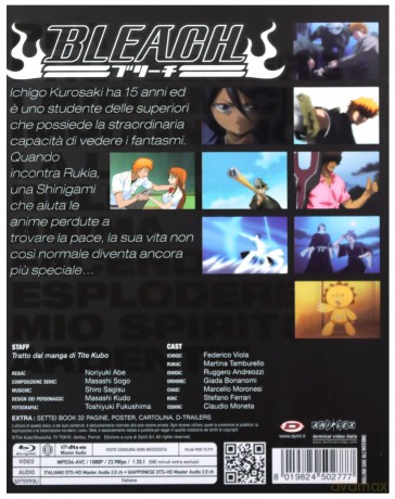 Bleach - Arc 1: The Substitute (Eps 01-20) [Blu-Ray]
