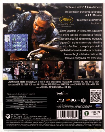 Ugly, Dirty and Bad (Odrażający, brudni, źli) [Blu-Ray]