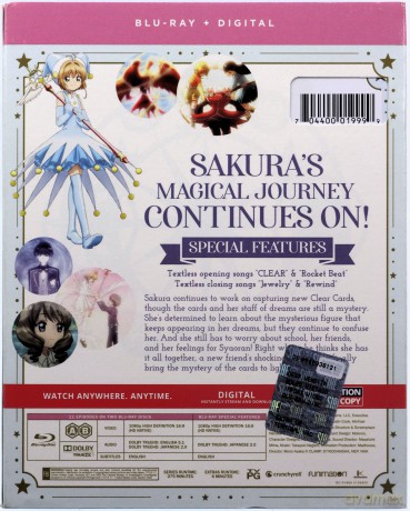 Cardcaptor Sakura: Clear Card - Part Two [2xBlu-Ray]
