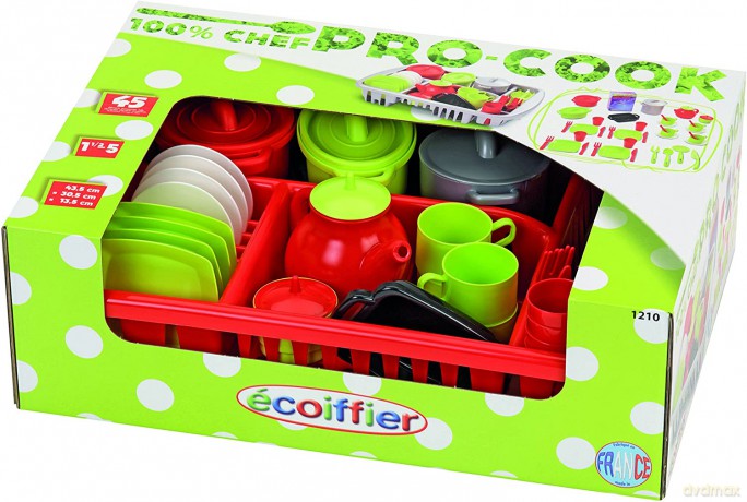 ECOIFFIER Zest. naczyń na suszarce 7600001210 [ZABAWKA]