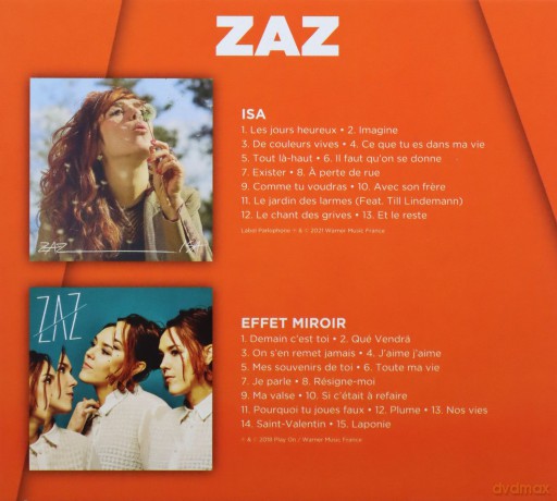Zaz: Coffret (Isa / Effet Miroi) [2CD]