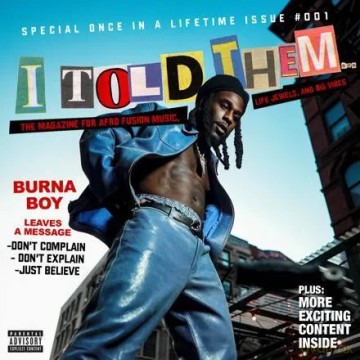 Burna Boy: I Told Them... [CD]