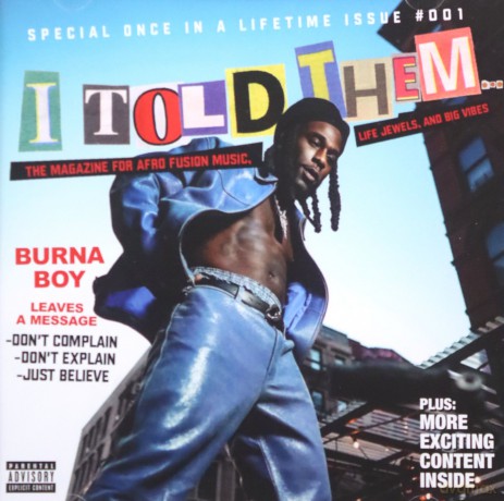 Burna Boy: I Told Them... [CD]