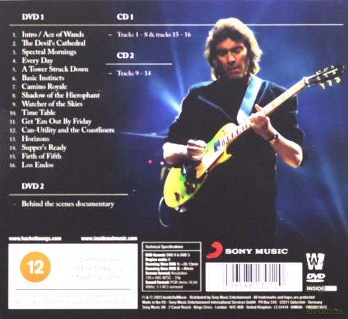 Steve Hackett: Foxtrot at Fifty + Hackett Highlights: Live in Brighton [2CD]+[2DVD]