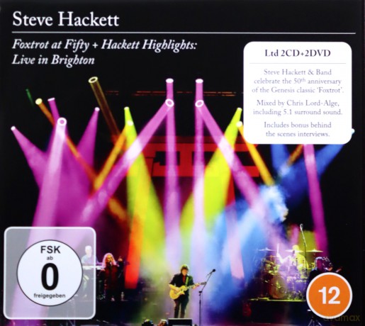 Steve Hackett: Foxtrot at Fifty + Hackett Highlights: Live in Brighton [2CD]+[2DVD]