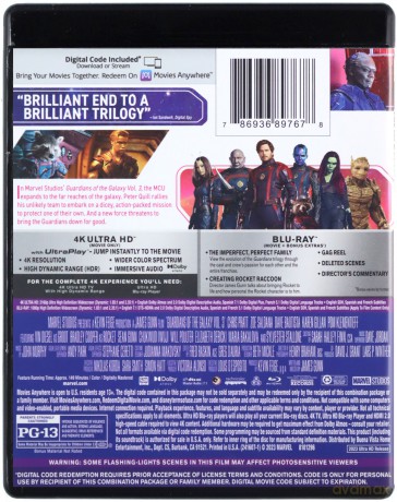 Guardians of the Galaxy Vol. 3 (Strażnicy Galaktyki vol. 3) [Blu-Ray 4K]+[Blu-Ray]